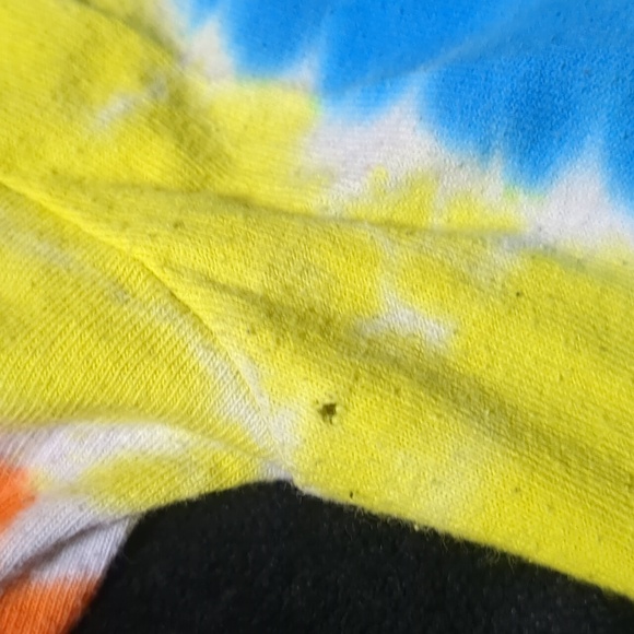 Grateful Dead tie dye skull and Roses T-shirt size Large - Picture 7 of 9